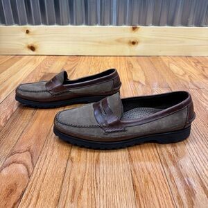 Cole Haan Brown Leather Penny Loafers Men’s Size 10.5